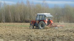 Zetor 7711 turbo + talerzówka Akpil