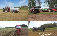 Zetor 7745+ Beczkowóz Rekord 4500L