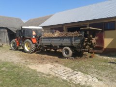 Zetor 7745 + Czarna białostocka 3.5 t