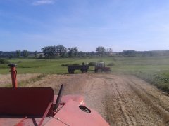 Zetor 7745 + D55 + Fahr M900