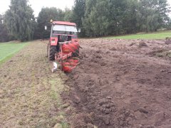 Zetor 7745 & niemeyer