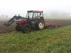 Zetor 7745 + talerzówka