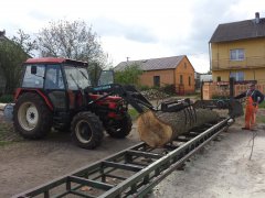 Zetor 7745 + Tartak