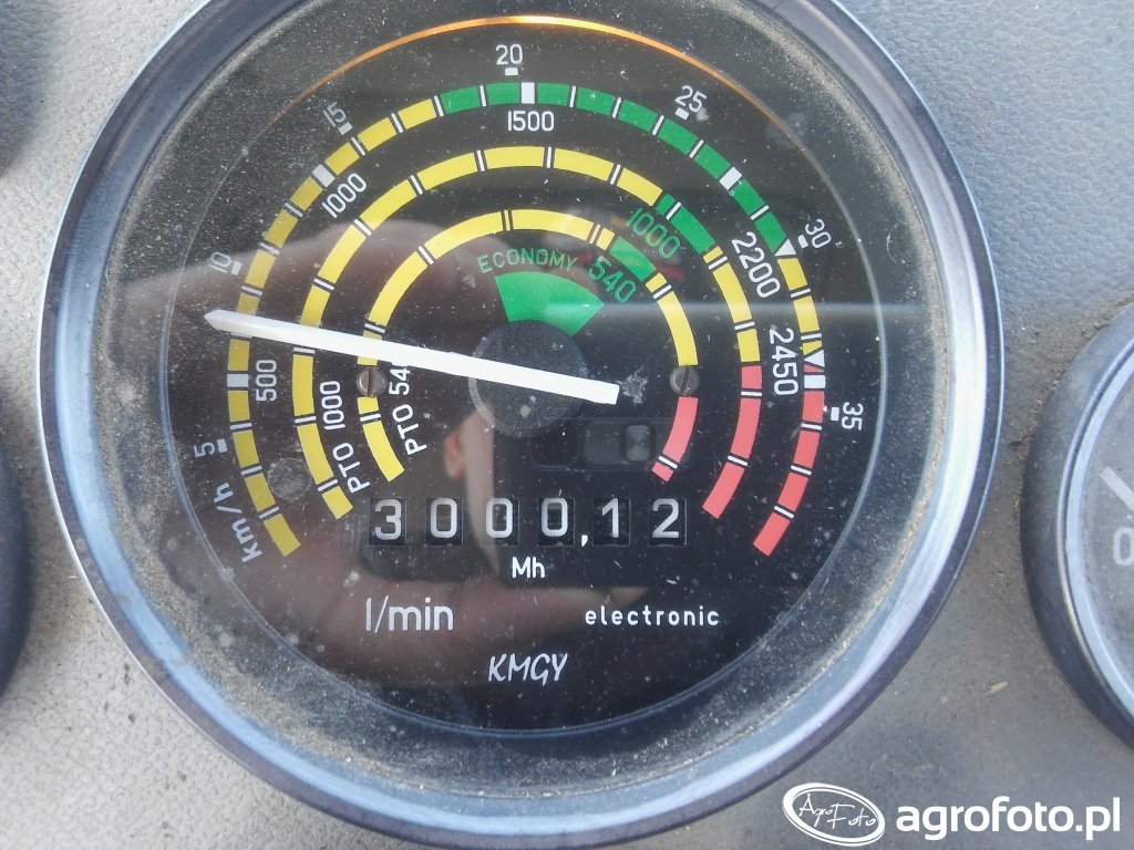 Stan licznika Zetor 6320