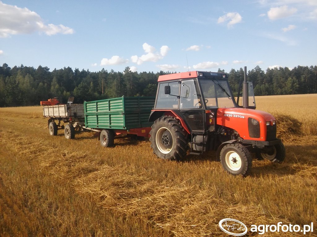 Zetor 6320 i Przyczepy