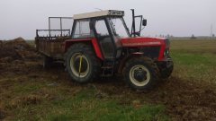 Zetor 10145 i rozrzutnik