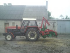 Zetor 12111 & brona talerzowa