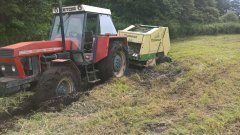 Zetor 16145 + krone kr 130