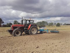 Zetor 16245 +lemken opal 120 +wał Cambela