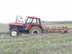 Zetor 8011 + Unia Atlas 4