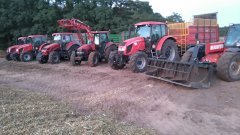 3xZetor, Case, Pronar, Manitou