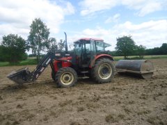 Zetor 5341& Wał łąkowy