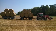 Zetor 8441 + przyczepy