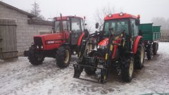 Zetor 9540 i Kioti Dk551c