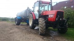 Zetor 9540 +  Meprozet 6 tys litrów.