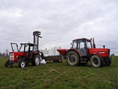 Zetor 9540 & Ursus C-355