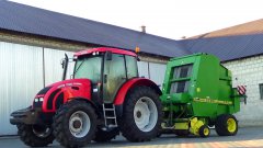 Zetor Forterra 11441 + JD 590