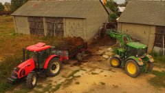 Zetor Forterra 11441 & John Deere 6230