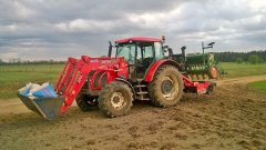 Zetor Forterra 11441 & Quivogne + Amazone d8