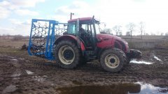 Zetor forterra 11441 + włóka polowa 6m