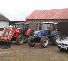 Zetor Forterra 125 + Farmtrac 675 DTN