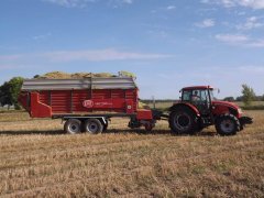 Zetor Forterra 135 & Lely Tigo 50. RD