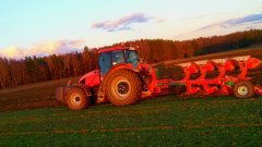 Zetor Forterra 140 HSX & Agro-Masz POH4