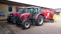 Zetor forterra 9641 + wóz paszowy metaltech wp 10 :-)