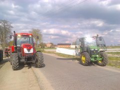 Zetor Proxima 110 Power i JD 5075M