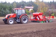 Zetor Proxima 110 + Siewnik Unia Kraj