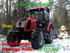 Zetor Proxima 85 + Dwukółka