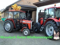 Zetor Proxima 85 + Ursus 3512