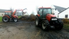 Zetor Proxima 90 & Case Maxxum 110