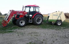 Zetor Proxima 90 i prasa krone kr 125