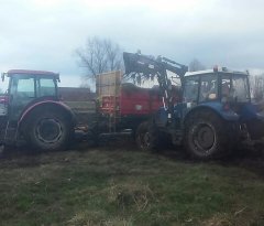 Zetor Proxima 90 + Metal-Fach + Farmtrac 690dt