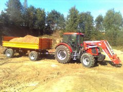 Zetor Proxima plus 100 i Pronar PT608