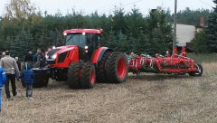 Zetor 150 HD + Unia Max T Pokazy Polowe