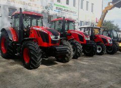 Zetor Crystal 160 & Zetor Forterra 120 & Zetor Major 60 & ładowarka JCB