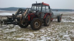 Zetor+beczkowóz