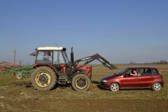 Fiat Punto i Zetor 7245
