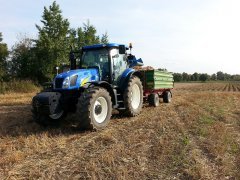 New Holland t6050 Plus i pronar 6t