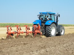 New Holland T6080 + Kuhn Multimaster 122