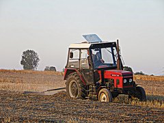 Zetor 7211 + Unia Grudziądz 3 + kolczatka