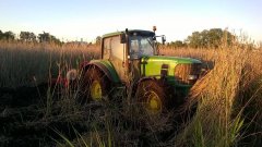 John Deere 6930 + Agro Masz