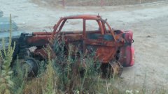 Spalona ładowarka manitou