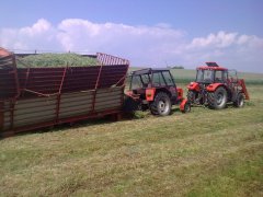 Zetor & Przyczepa Samozbierająca