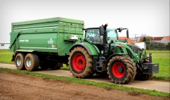 Fendt 722 Vario + Brantner