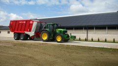 John Deere 7430 +Lely tigo pr 60