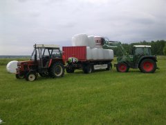 Zetor 5211+Krone & Fendt 311tms