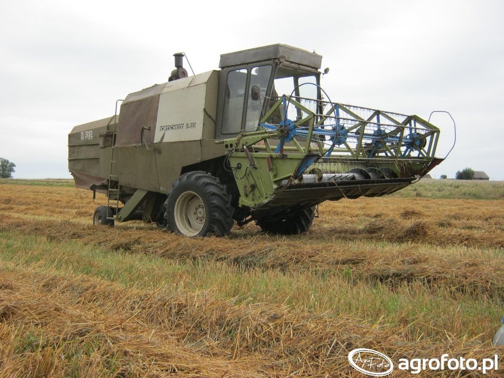 Kombajn Fortschritt E512 - Fotka #660776 - Galeria Rolnicza Agrofoto